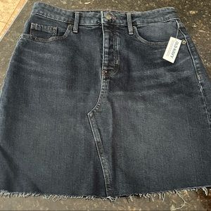 Old Navy high rise blue Jean skirt